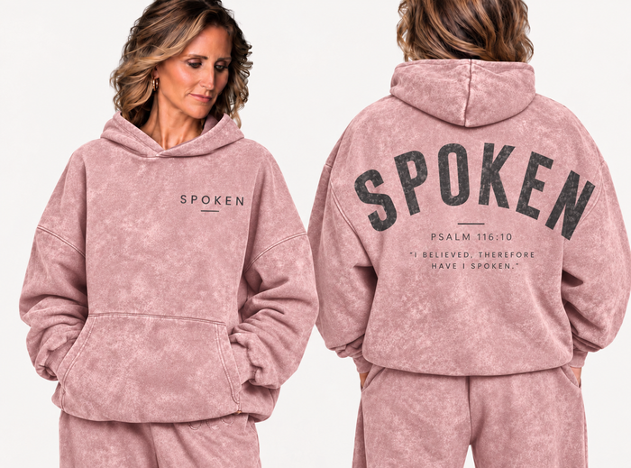 Spoken Hoodie | Soft Colors