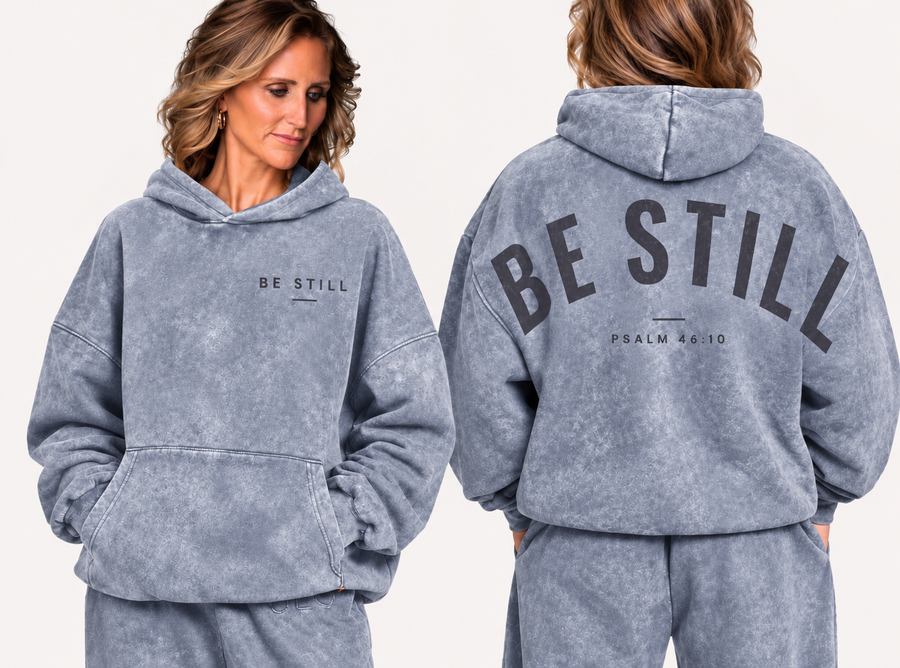 Be Still Hoodie | Soft Colors